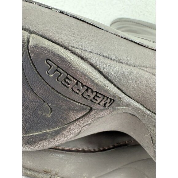 *Merrell Emma Boots Womens 6 Brown Brunette Leather Comfort Mid Calf Zip Winter - Picture 13 of 13